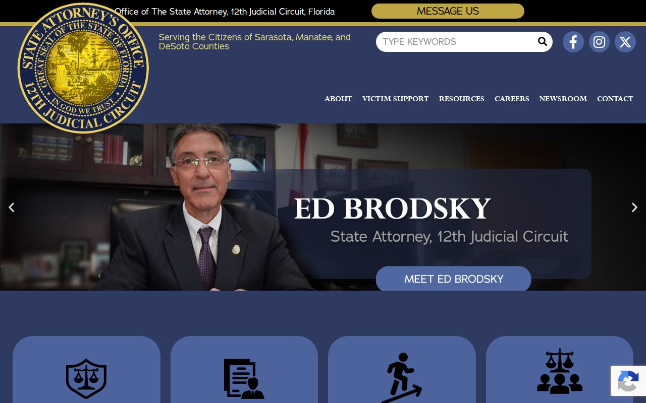 Twelfth Judicial Circuit State Attorney official website